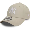 siltovky-zaoblena-bezova-nastavitelny-pasik-9forty-league-essential-new-york-yankees-mlb-new-era