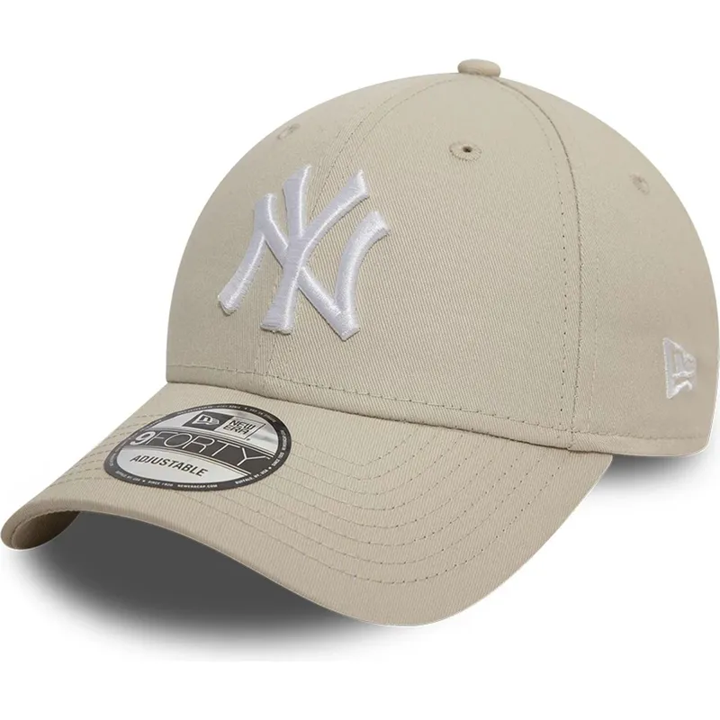 siltovka-zaoblena-bezova-nastavitelny-9forty-league-essential-new-york-yankees-mlb-new-era