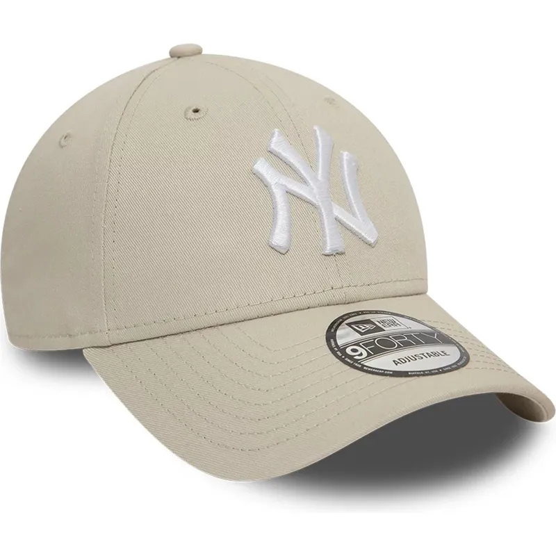 siltovka-zaoblena-bezova-nastavitelny-9forty-league-essential-new-york-yankees-mlb-new-era