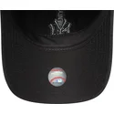 new-era-mlb-new-york-yankees-9twenty-bow-back-damen-verstellbare-schwarze-kappe-mit-gebogenem-schirm-und-schwarzem-logo