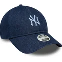 siltovka-zaoblena-tmavomodra-nastavitelny-9twenty-denim-new-york-yankees-mlb-new-era