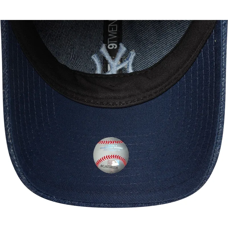 cap-zaoblena-navy-blue-adjustable-strap-9twenty-denim-new-york-yankees-mlb-new-era cap-zaoblena-navy-blue-adjustable-strap-9twenty-denim-new-york-yankees-mlb-new-era