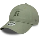 siltovka-zaoblena-zelena-nastavitelny-9twenty-linen-detroit-tigers-mlb-new-era