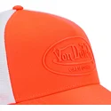 siltovka-zaoblena-oranzova-snapback-fluo04-von-dutch