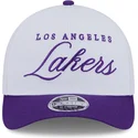 siltovka-zaoblena-fialova-snapback-9forty-m-crown-draft-2025-los-angeles-lakers-nba-new-era