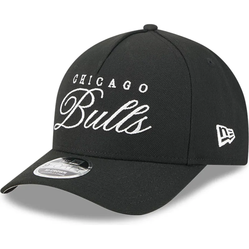 siltovky-zaoblena-cierna-snapback-9forty-m-crown-draft-2025-chicago-bulls-nba-new-era