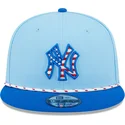 new-era-new-york-yankees-mlb-4th-july-9fifty-snapback-kappe-in-blau