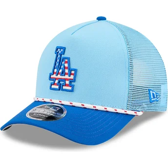Gorra trucker azul 9FORTY M-Crown A Frame 4th July de Los...