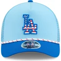 siltovka-zaoblena-modra-snapback-9forty-m-crown-a-frame-4th-july-los-angeles-dodgers-mlb-new-era