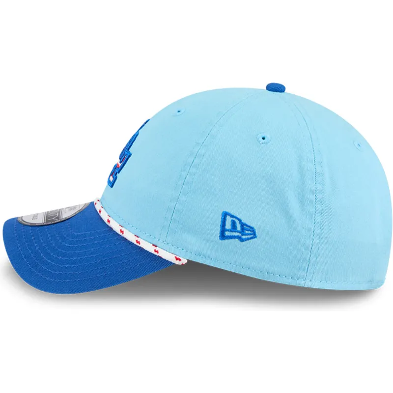 siltovka-zaoblena-modra-nastavitelny-9twenty-4th-july-los-angeles-dodgers-mlb-new-era