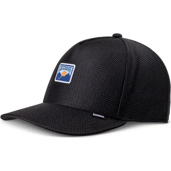 Cap zaoblená black snapback Djinns