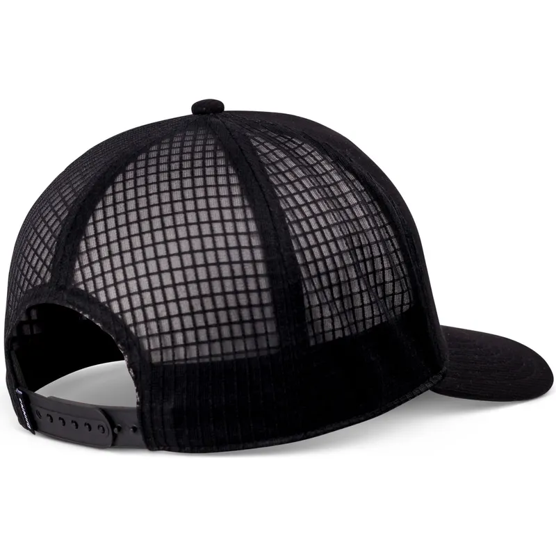 siltovky-zaoblena-cierna-snapback-mountain-hft-waffle-djinns