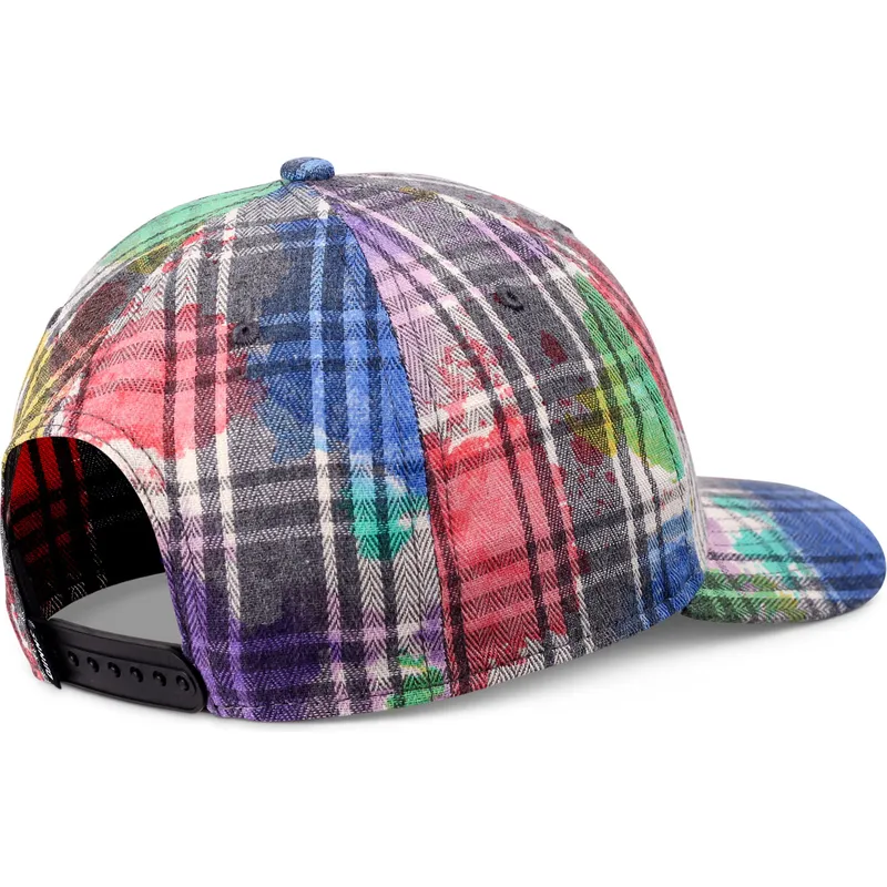 siltovka-zaoblena-viacfarebna-snapback-6p-truefit-dirty-check-djinns siltovka-zaoblena-viacfarebna-snapback-6p-truefit-dirty-check-djinns