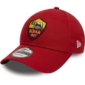 cap-zaoblena-red-adjustable-strap-9forty-core-associazione-sportiva-roma-serie-a-new-era