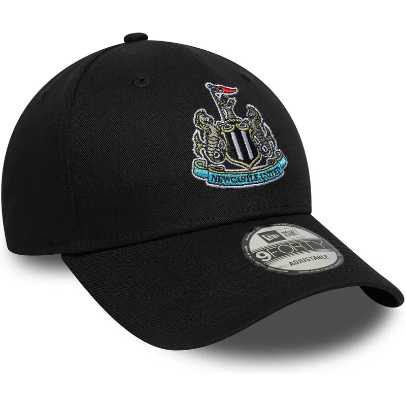 schwarze-verstellbare-gebogene-kappe-9forty-core-von-newcastle-united-football-club-premier-league-von-new-era