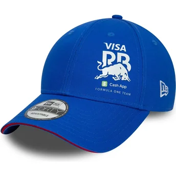Cap zaoblená blue adjustable strap 9FORTY Flawless Racing Bulls F1 Team Formula 1 New Era