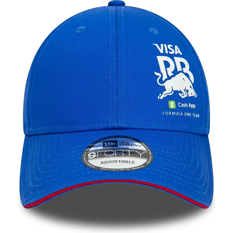 cap-zaoblena-blue-adjustable-strap-9forty-flawless-racing-bulls-f1-team-formula-1-new-era