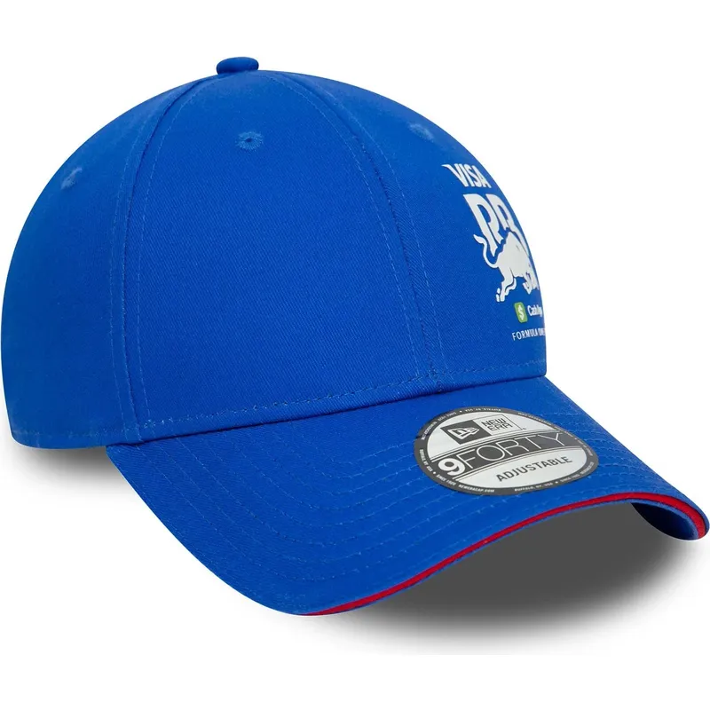 cap-zaoblena-blue-adjustable-strap-9forty-flawless-racing-bulls-f1-team-formula-1-new-era