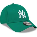 cap-zaoblena-green-adjustable-strap-9forty-league-essential-new-york-yankees-mlb-new-era