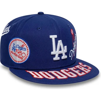 59FIFTY All Over Fit Cap in Blau der Los Angeles Dodgers MLB von New Era