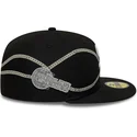 new-era-flat-brim-59fifty-chain-wrap-chicago-white-sox-mlb-black-fitted-cap
