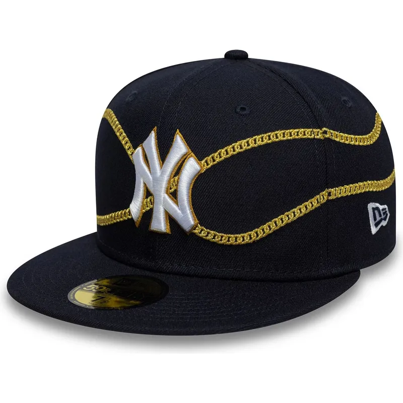siltovka-rovna-tmavomodra-upravena-59fifty-chain-wrap-new-york-yankees-mlb-new-era