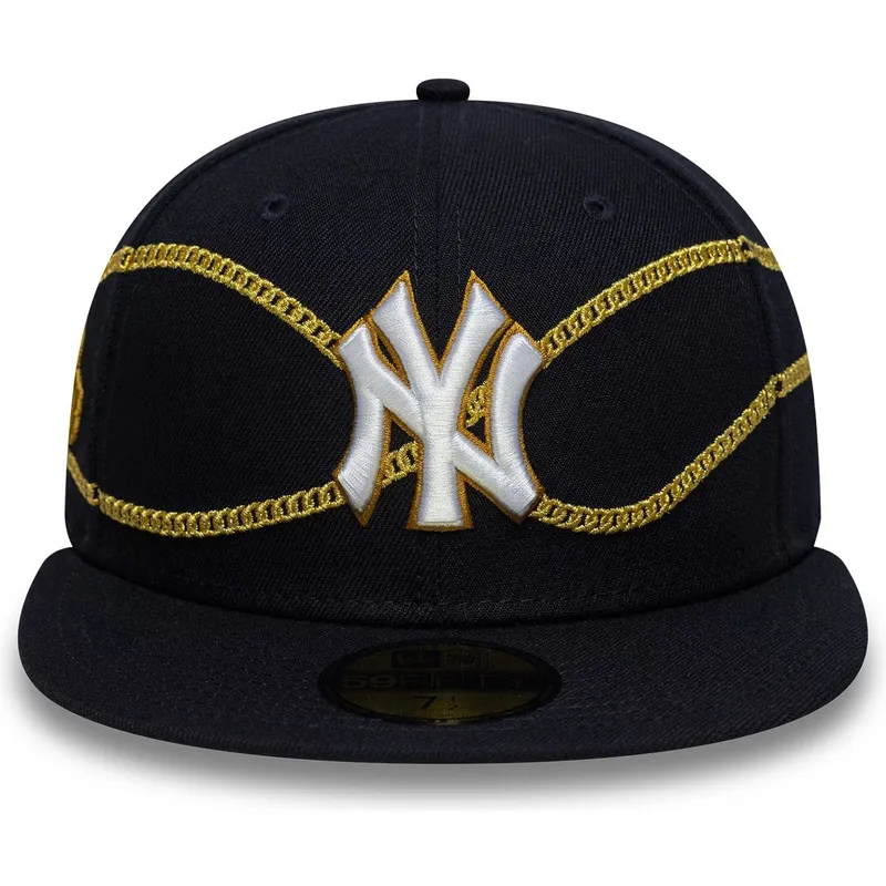 siltovka-rovna-tmavomodra-upravena-59fifty-chain-wrap-new-york-yankees-mlb-new-era