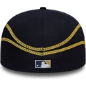 new-era-flat-brim-59fifty-chain-wrap-new-york-yankees-mlb-navy-blue-fitted-cap