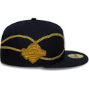 new-era-flat-brim-59fifty-chain-wrap-new-york-yankees-mlb-navy-blue-fitted-cap