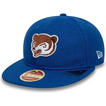 Šiltovky rovná modrá nastaviteľný pásik 9FIFTY Retro Crown Heritage Chicago Cubs MLB New Era