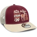 gorra-curva-roja-y-beige-snapback-9fifty-cord-de-new-era