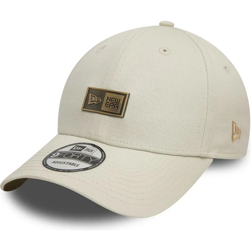 cap-zaoblena-beige-adjustable-strap-9forty-new-era cap-zaoblena-beige-adjustable-strap-9forty-new-era