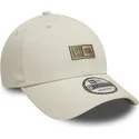 cap-zaoblena-beige-adjustable-strap-9forty-new-era