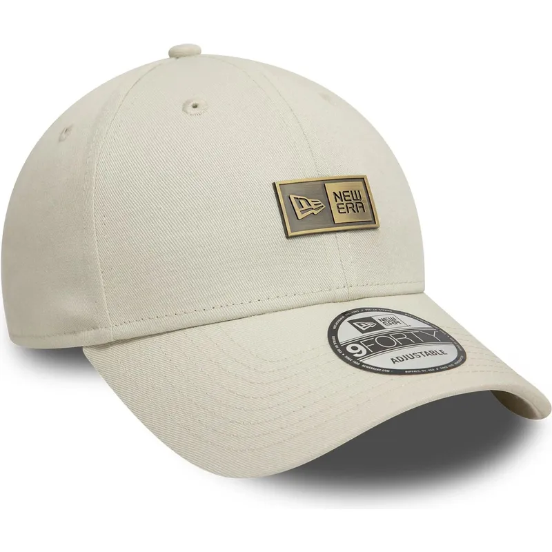 cap-zaoblena-beige-adjustable-strap-9forty-new-era cap-zaoblena-beige-adjustable-strap-9forty-new-era