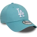 siltovka-zaoblena-modra-nastavitelny-9forty-league-essential-los-angeles-dodgers-mlb-new-era