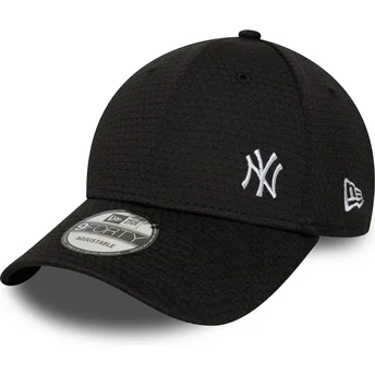 Καπέλο μαύρο καμπύλο snapback 9FORTY Flawless Mesh των New York Yankees MLB της New Era