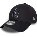 siltovka-zaoblena-tmavomodra-nastavitelny-9forty-team-outline-los-angeles-dodgers-mlb-new-era