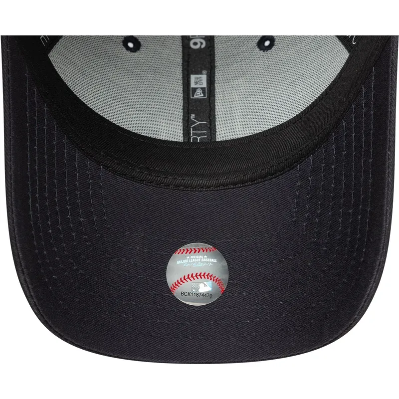 marineblaue-verstellbare-curved-cap-mit-blauem-logo-9forty-team-outline-der-los-angeles-dodgers-mlb-von-new-era