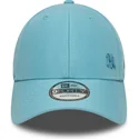 new-era-mlb-new-york-yankees-9forty-tonal-flawless-verstellbare-kappe-mit-hellblauem-gebogenem-schirm-und-blauem-logo