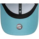 new-era-mlb-new-york-yankees-9forty-tonal-flawless-verstellbare-kappe-mit-hellblauem-gebogenem-schirm-und-blauem-logo