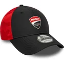 siltovka-zaoblena-cierna-nastavitelny-9forty-ducati-motor-motogp-new-era