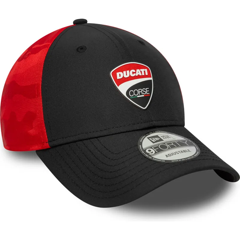 siltovka-zaoblena-cierna-nastavitelny-9forty-ducati-motor-motogp-new-era