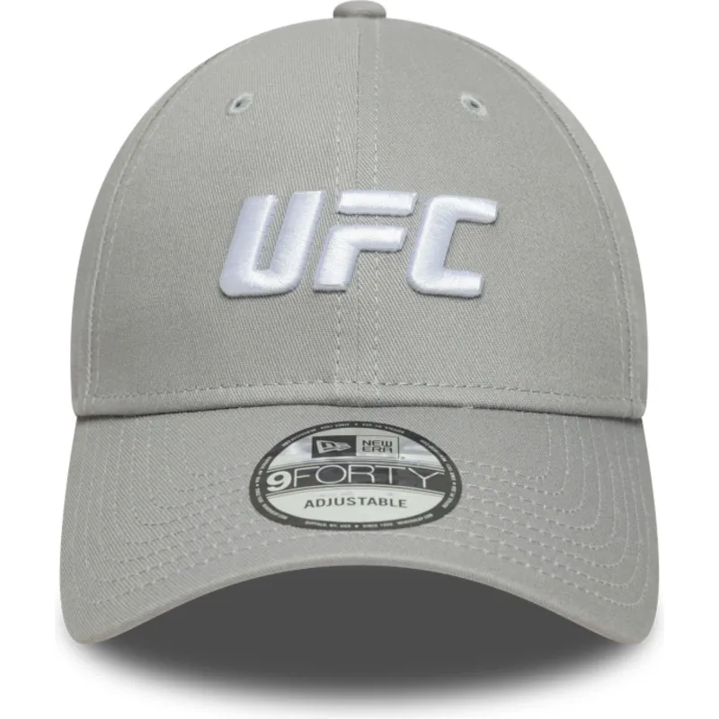 siltovka-zaoblena-siva-snapback-9forty-core-ufc-ultimate-fighting-championship-new-era