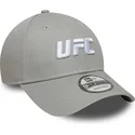 siltovka-zaoblena-siva-snapback-9forty-core-ufc-ultimate-fighting-championship-new-era