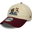 siltovka-zaoblena-bezova-nastavitelny-9twenty-garfield-y-odie-new-era