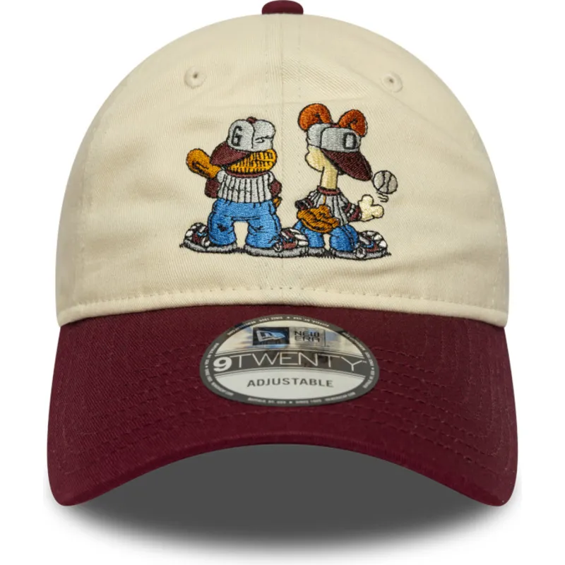 siltovka-zaoblena-bezova-nastavitelny-9twenty-garfield-y-odie-new-era