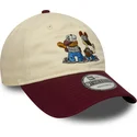 siltovka-zaoblena-bezova-nastavitelny-9twenty-garfield-y-odie-new-era