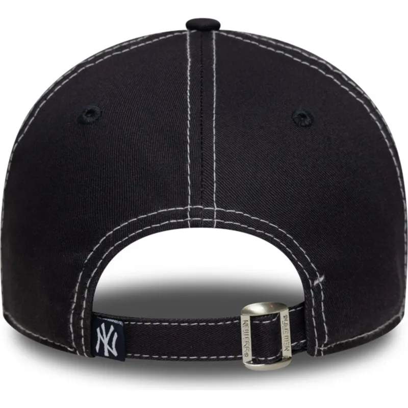 siltovky-zaoblena-tmavomodra-nastavitelny-pasik-9twenty-contrast-stitch-new-york-yankees-mlb-new-era