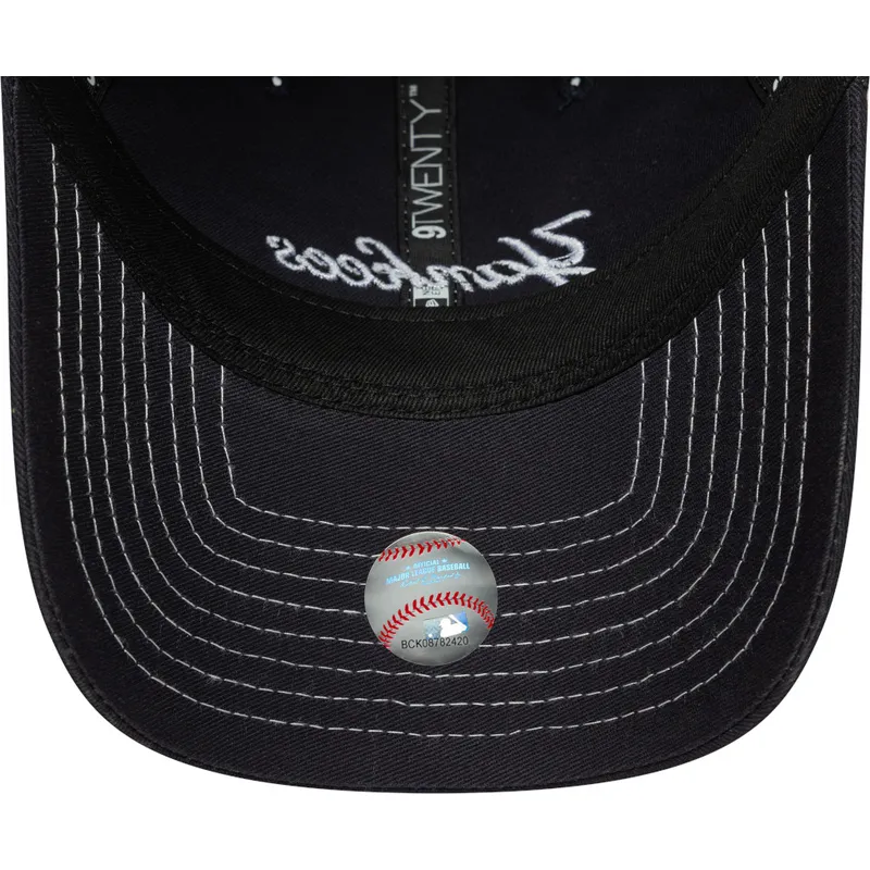 siltovky-zaoblena-tmavomodra-nastavitelny-pasik-9twenty-contrast-stitch-new-york-yankees-mlb-new-era