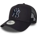 new-era-new-york-yankees-mlb-a-frame-outline-dunkelblaues-trucker-cap-mit-dunkelblauem-logo